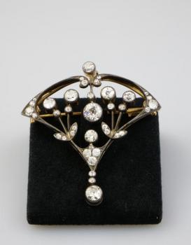 Brosche - Gold, Diamant - 1910